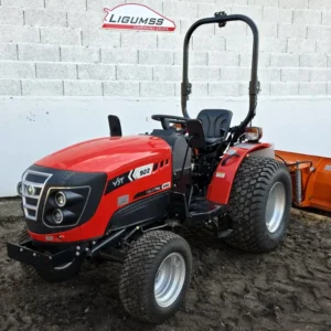 Fieldtrac 922 ar lielām riepām